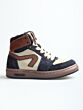 Pinocchio P1765-46CO basket sneaker blauw combi