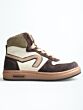 Pinocchio P1803-28CO basket sneaker dk brown combi