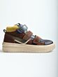 Stones & Bones 5273-004 Munch choco/navy velcro