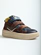 Stones & Bones 5273-004 Munch choco/navy velcro