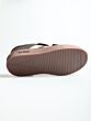 Hip H1503-28CO lage schoen dk brown combi velcro