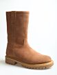 Hip H2126-26CO laars mid bruin suède