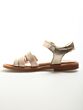 Beberlis 25135-B sandaal Carrara gold