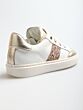 Beberlis 25152-02 lage sneaker wit/goud