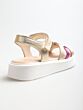 Beberlis 25121-A sandaal goud/pink