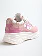 Hip H1521-82CO sneaker roze combi