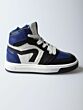 Pinocchio P1012-234 hoge sneaker zwart/kobalt 