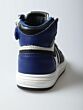 Pinocchio P1012-234 hoge sneaker zwart/kobalt 