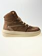 Red Rag 13334-233 hoge sneaker taupe suède fur