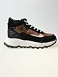 Giga G4167-A26A44 hoge schoen zwart/brons