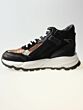 Giga G4167-A26A44 hoge schoen zwart/brons