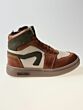 Pinocchio P1665-234-65CO hoge sneaker cognac combi