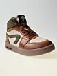 Pinocchio P1665-234-65CO hoge sneaker cognac combi