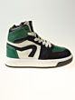Pinocchio P1012-234-65CO hoge sneaker groen combi