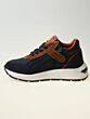 Pinocchio P1688-234-46CO sneaker dk blauw combi