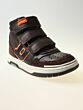 Develab 44307-793 hoge schoen velcro brown