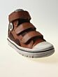 Develab 44303-757 hoge schoen velcro cognac