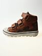 Develab 44303-757 hoge schoen velcro cognac