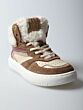 Red Rag 13324-239 hoge sneaker taupe
