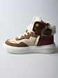 Red Rag 13324-239 hoge sneaker taupe