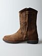 Red Rag 12446-233 western boot taupe suède