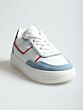 Giga G4273-A76A36 lage schoen wit licht blauw