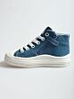 Pinocchio P1544-242-49CO hoge sneaker jeans blauw