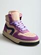 Hip H1301-244-86CO basket sneaker Lila combi