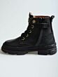 Develab 42934-922 veterboot black nappa