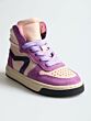 Pinocchio P1301-244-86CO basket sneaker lila paars