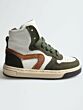 Pinocchio P1301-244-65CO basket sneaker khaki 