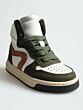 Pinocchio P1301-244-65CO basket sneaker khaki 