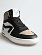 Hip H1765-244-23CO basket sneaker zwart/wit/taupe