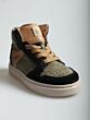 Beberlis 24278-022 hoge veterschoen khaki combi