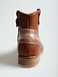 Beberlis 24241-A enkel laars cognac combi