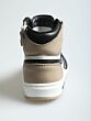 Pinocchio 1765-244-23CO basket sneaker taupe/zwart