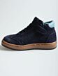 Pinocchio P1253-244-46CO hoge schoen blauw combi