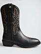 Develab 44374-922 westernboot black nappa