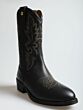Develab 44374-922 westernboot black nappa