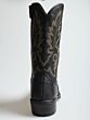 Develab 44374-922 westernboot black nappa