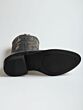 Develab 44374-922 westernboot black nappa
