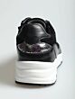 Hip H1210-244-10CO sneaker zwart combi
