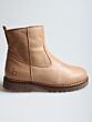 Beberlis 22777-W24-21 boot beige wol gevoerd