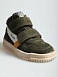 Develab 45149-526 hoge schoen velcro green waxed