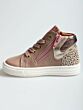 Develab 42942-479 hoge veterschoen old pink