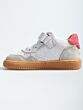Shoesme BN25S012-B etreme flex white/grey/red