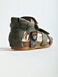 Shoesme BI25S008-A bio sandaal olive green