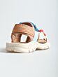Bisgaard 74401.125.1760 sandaal Nico baby bl/coral