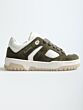 Pinocchio P1824-252-65CO sneaker groen combi