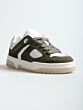 Pinocchio P1824-252-65CO sneaker groen combi